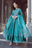 Maria B Teal DL-1105 Winter Linen Collection Online Shopping