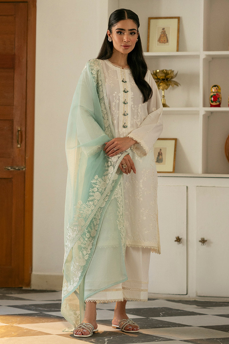 Cross Stitch Ivory Orchid Mahiri Emb Lawn Online Shopping