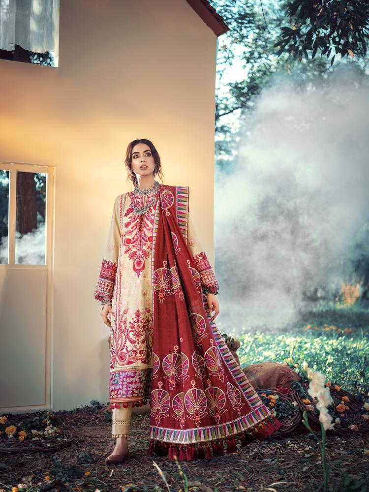 Florence Maryam Hussain Winter Shawl 2021