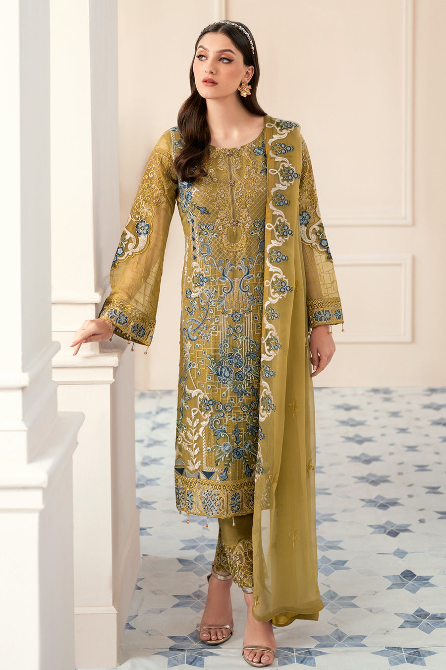 Ramsha D-903 Rangoon Chiffon Collection Vol 9 Online Shopping