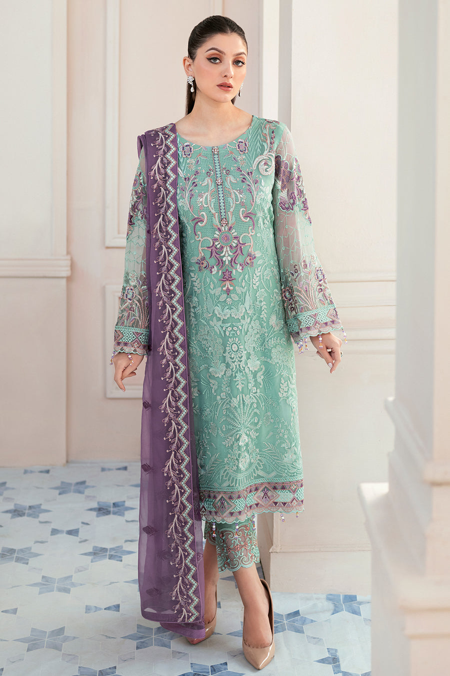 Ramsha D-902 Rangoon Chiffon Collection Vol 9 Online Shopping
