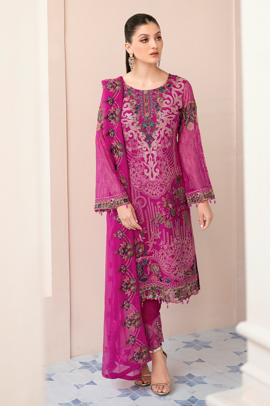 Ramsha D-912 Rangoon Chiffon Collection Vol 9 Online Shopping