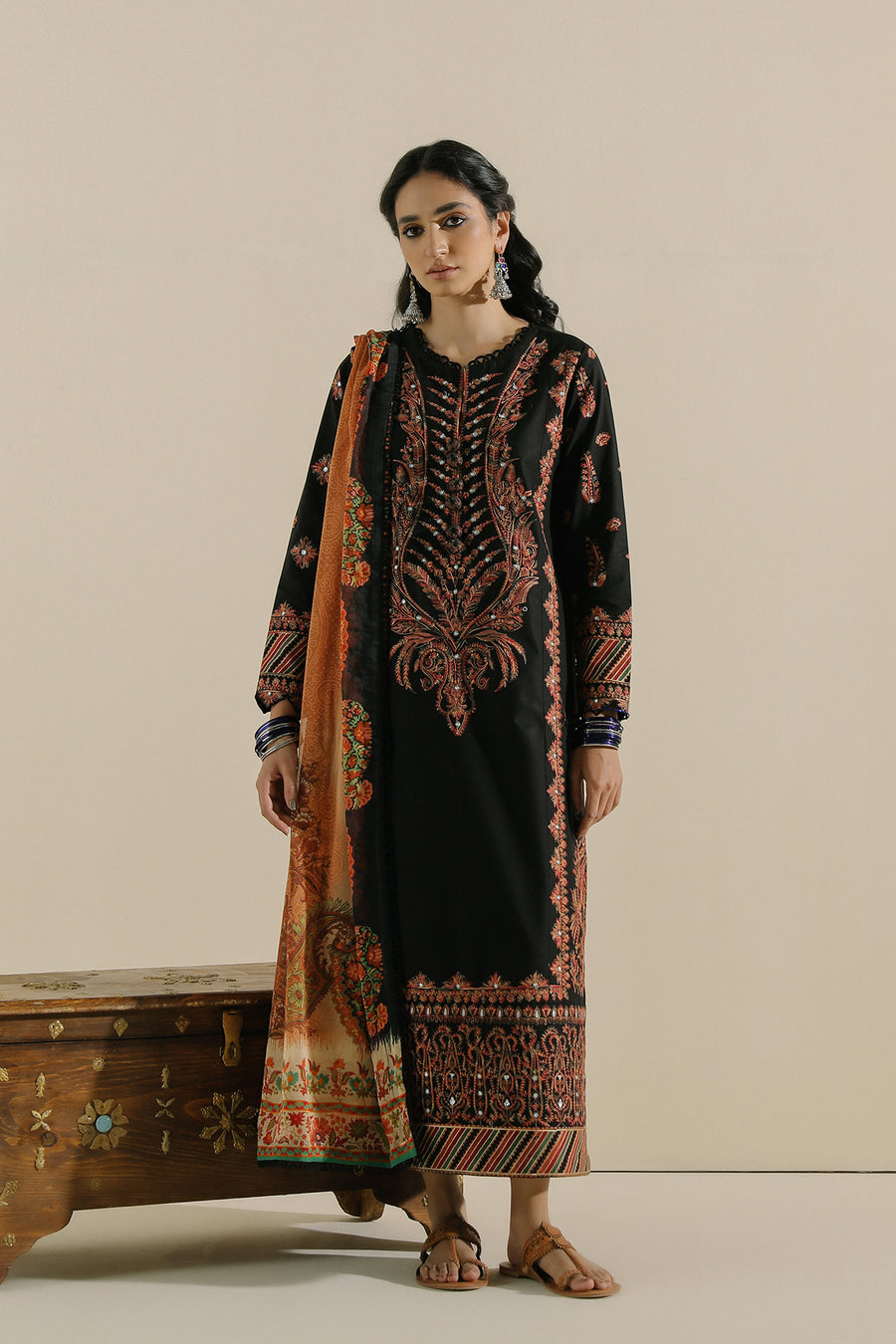 Ethnic Cr?me Julep (E0016/203/901) Chaap Summer Collection Vol II 2022 Online Shopping