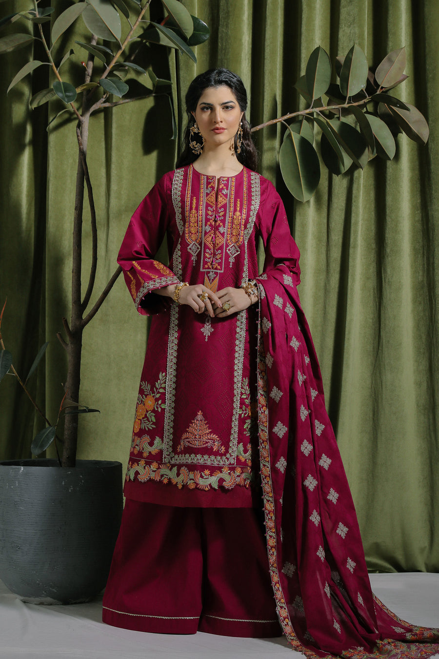 Ethnic Cabaret 10381181 Hara Rang 2022 Online Shopping