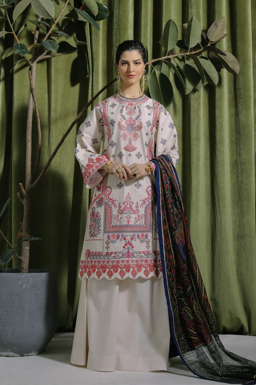 Ethnic Angora 10381184 Hara Rang 2022 Online Shopping