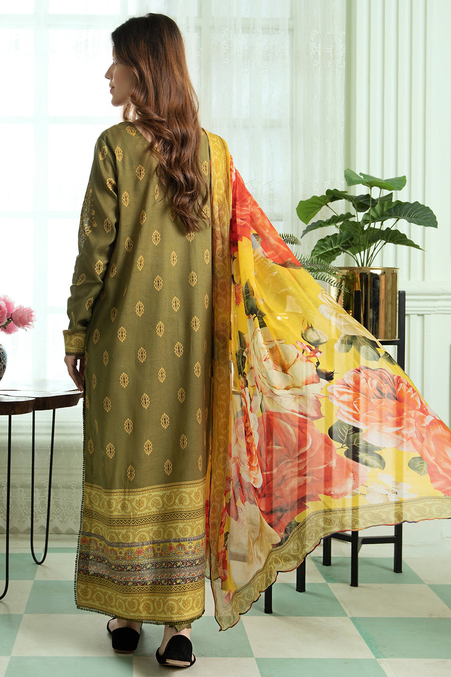 Jahanara CJ8 09 OE Swiss Lawn 2022 Online Shopping