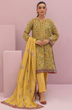 Orient OTL 22-122 Yellow Meher Printed Lawn 2022 Online Shopping