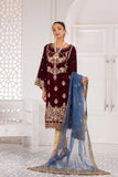 Adan Libas Rich Bliss Sehar Embroidered Velvet Collection 2021
