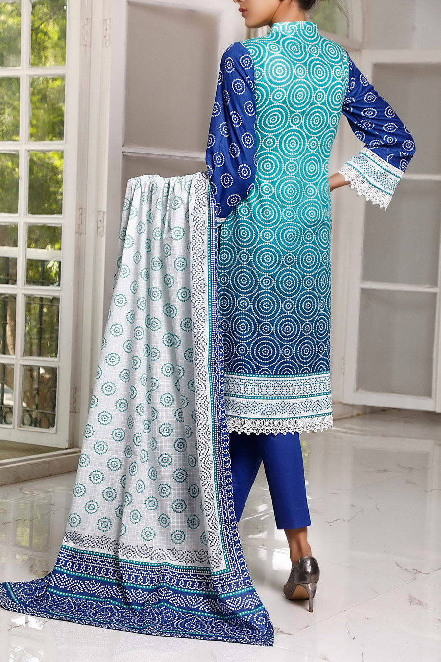 VS  1342A Daman Lawn 2022 Online Shopping