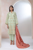 Bonanza Satrangi Green Zari Jacquard Suit Jss223p02 Eid Pret 2022 Online Shopping