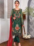 Kuch Khas Bluebird Run 04 Chiffon Hand Made Collection 2020