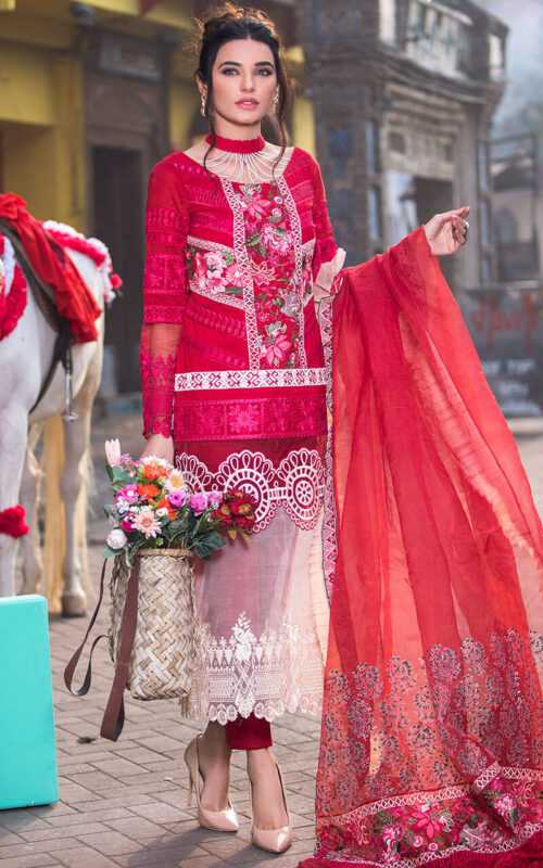 Asifa and Nabeel Carmela LA-12 Luxury Lawn Vol 2 2021