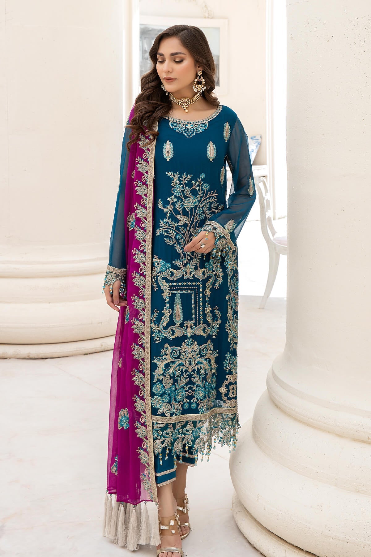 Imrozia Premium M-52 Martha Majestic Naqsh Collection Online Shopping
