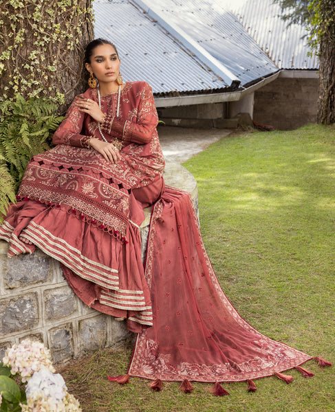 Xenia Formals Pret Embroidered Organza 3 Piece XFR-21-244 KAHEESHA main image 0
