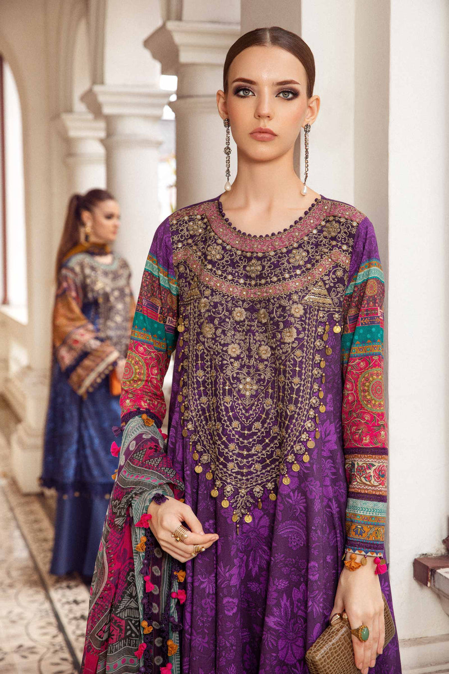 Maria B MPT-1901-A Mprint Fall Edit Online Shopping