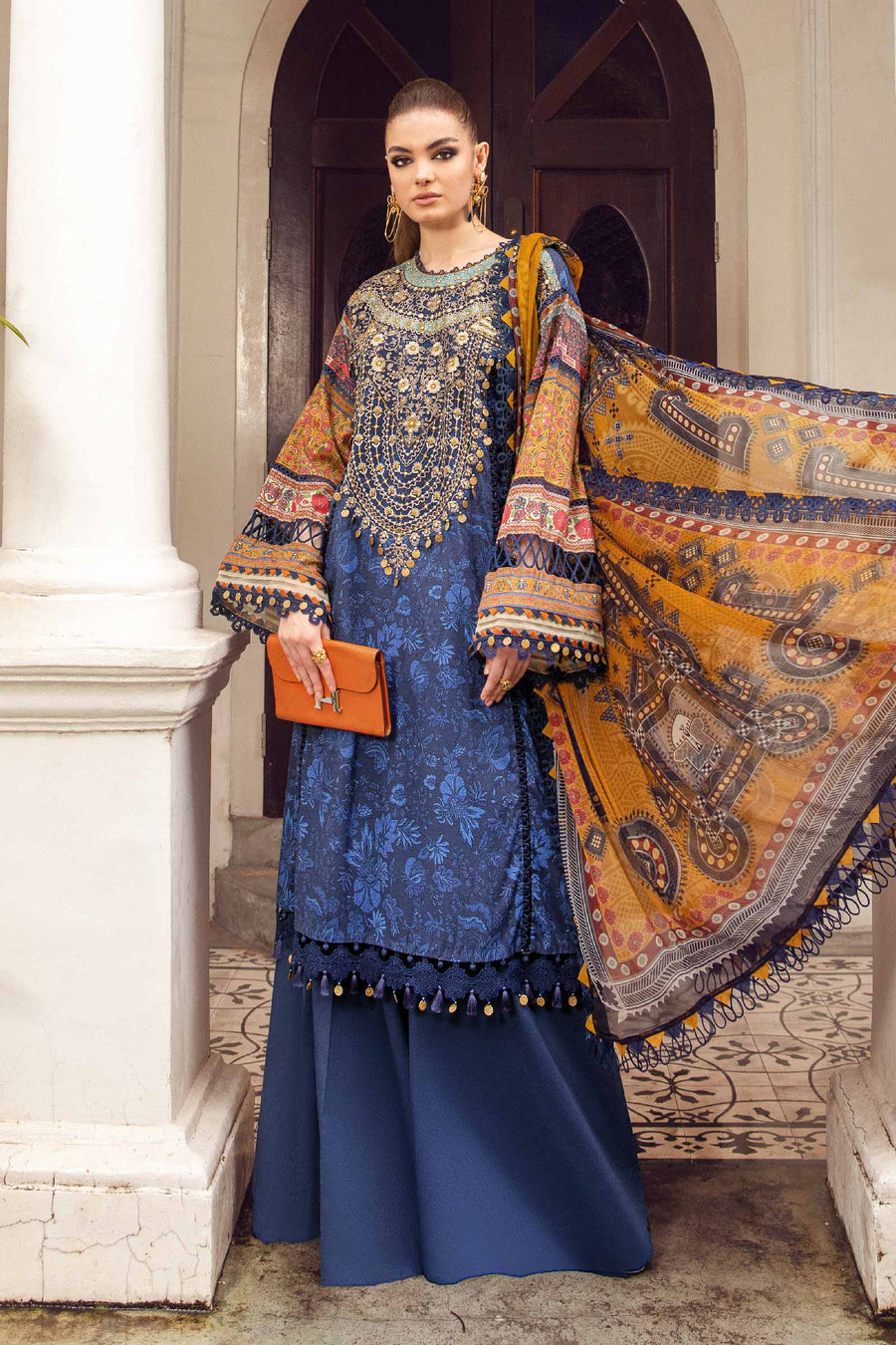 Maria B MPT-1901-B Mprint Fall Edit Online Shopping