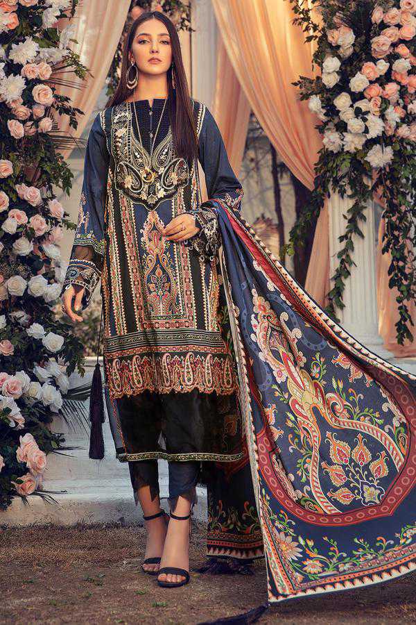 Motifz 2816 Raspberry Umang Lawn 2,021