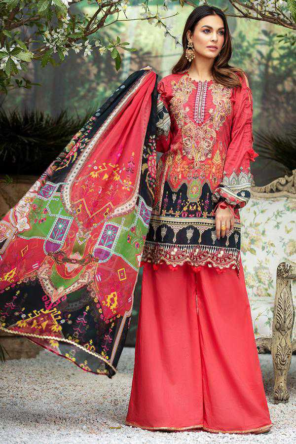 Motifz 2825 Ruby Red Umang Lawn 2,021
