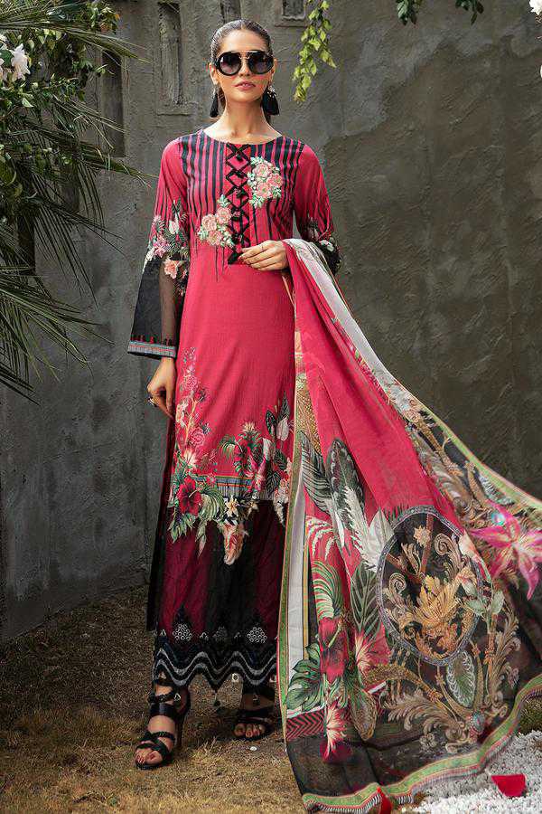 Motifz 2827 Tropical Bloom Umang Lawn 2,021