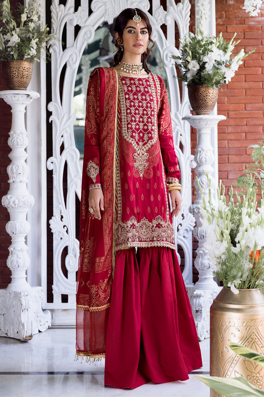 3134 Zohra Motifz  Jaquard Collection