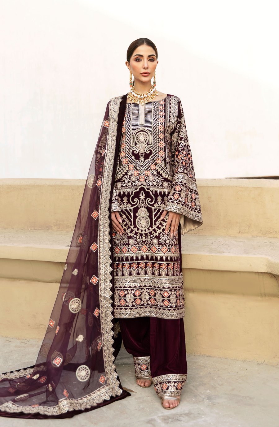Maryum N Maria Naqash-mfd-0060 Luxury Collection 2021