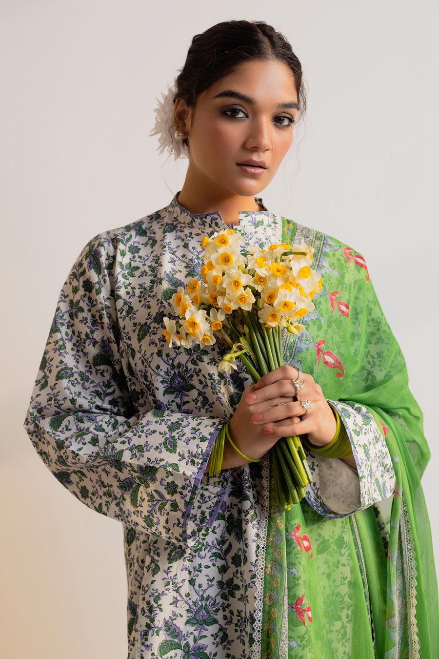 Zara Shahjahan Nargis-D2 Coco Lawn Prints Online Shopping