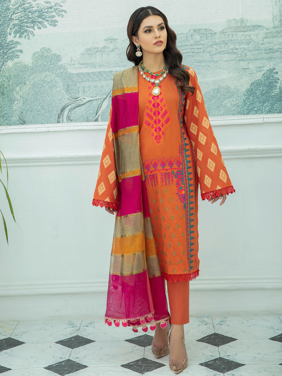 Rajbari Design # D 09 Nissa Embroidered Vol 01 2022 Online Shopping