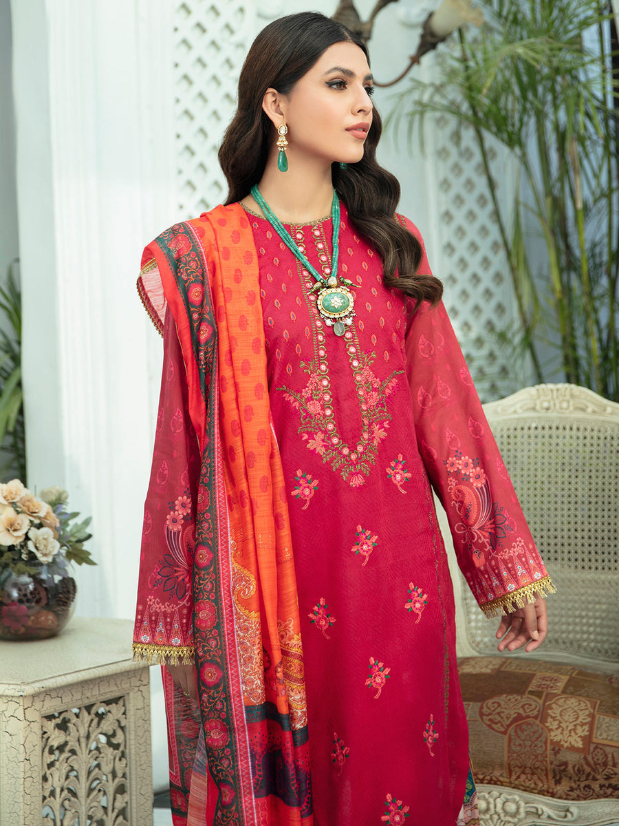 Rajbari Design # D 11 Nissa Embroidered Vol 01 2022 Online Shopping