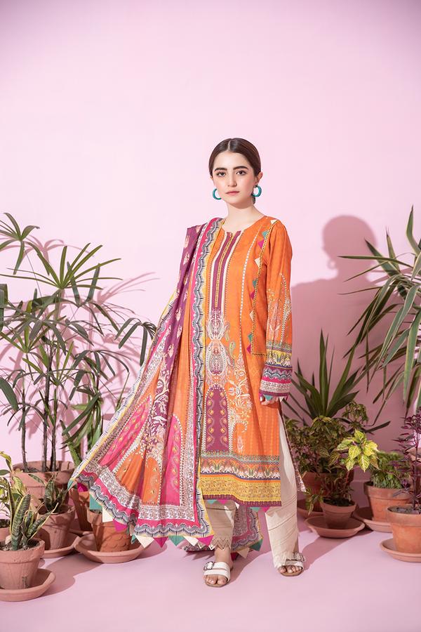 Orange Punch Rang Rasiya Spring Fling Print Series 2021
