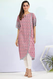 Pe21 89 Printed Shirt With Diagonal Cutline Nishat Linen Ready To Wear Summer Vol 2 2021