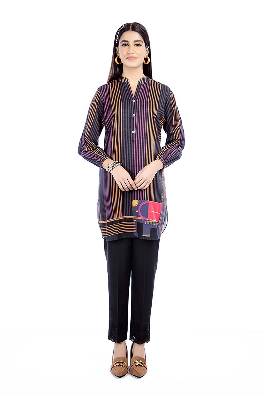 Nishat Linen PW21-50 Ready to Wear Winter 2021