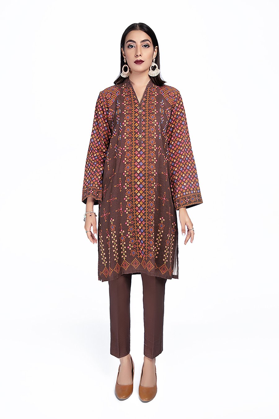 Nishat Linen PW21-66 Ready to Wear Winter 2021