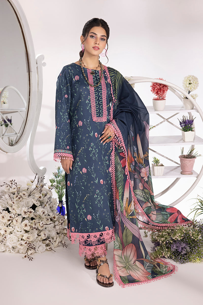 Rang Rasiya Azure Summer Breeze Lawn Collection Online Shopping