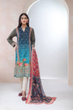 Bonanza Satrangi D Blue Lawn Suit Rsk222p01 Eid Pret 2022 Online Shopping