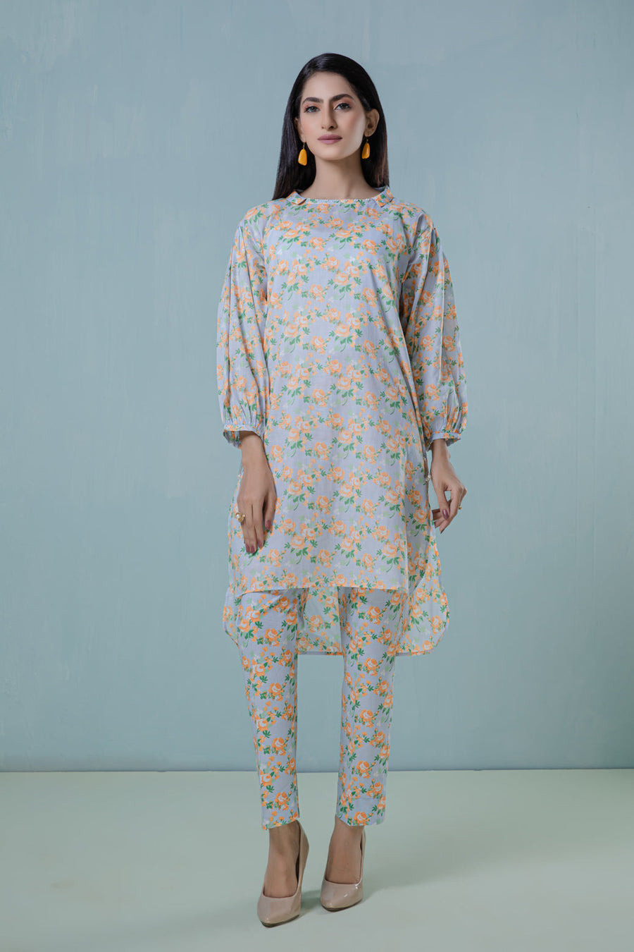 Bonanza Satrangi L Purple Lawn Suit Rsk222p41 Eid Pret 2022 Online Shopping