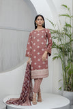 Bonanza Satrangi Brown Lawn Suit Rsk223p23 Eid Pret 2022 Online Shopping