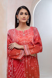 Bonanza Satrangi Red Lawn Suit Rsk223p36 Eid Pret 2022 Online Shopping