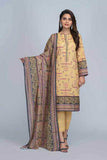 Bonanza Satrangi RSO213P18 D Beige Summer Collection 2021