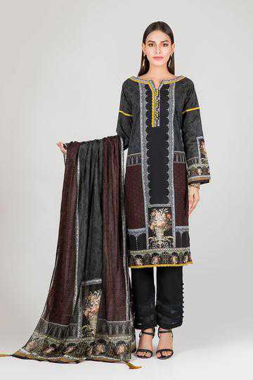 Bonanza Satrangi RSO213P41  Black Summer Collection 2021