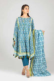 Bonanza Satrangi RSO213P43B  Teal Summer Collection 2021