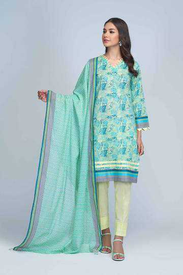 Bonanza Satrangi RSO213P46A L Gray Summer Collection 2021