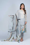 Bonanza Satrangi RSO213P87 L Gray Summer Collection 2021