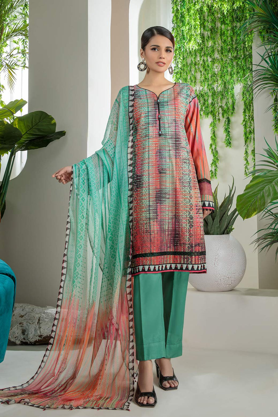 Bonanza Satrangi Hayat Rso222p19 Summer Collection 2022 Online Shopping