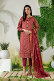 Bonanza Satrangi Red Lawn Suit Rso223p07 Summer Collection 2022 Online Shopping