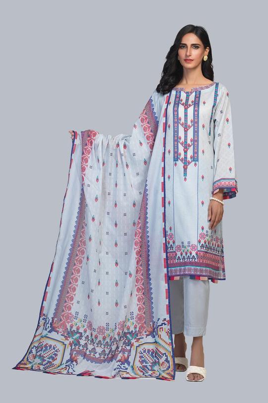 Bonanza Satrangi RSR213P03-BLUE Eid Collection 2021