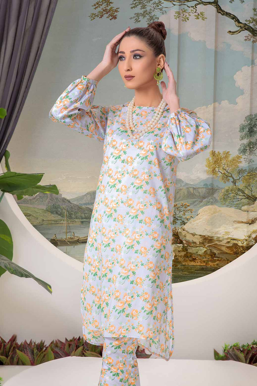 Bonanza Satrangi Rsr222p06 Lilac Eid Prints 2022 Online Shopping