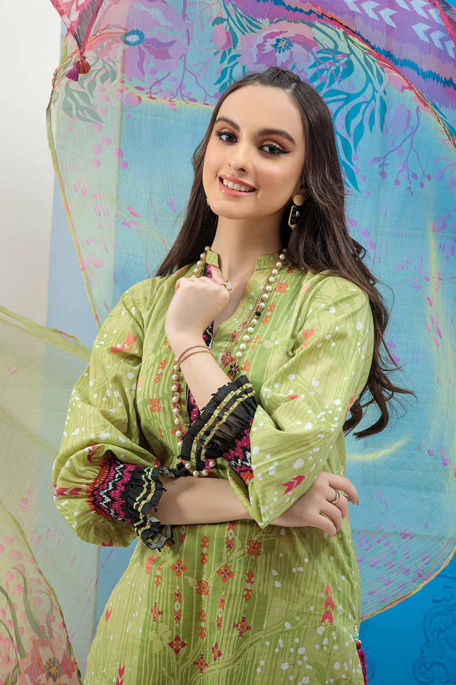 Bonanza Satrangi Rsr222p30 Yellow Eid Prints 2022 Online Shopping