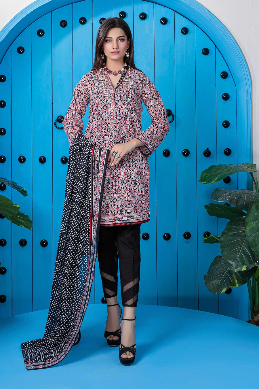 Bonanza Satrangi Rsr223p14 Black Eid Prints 2022 Online Shopping