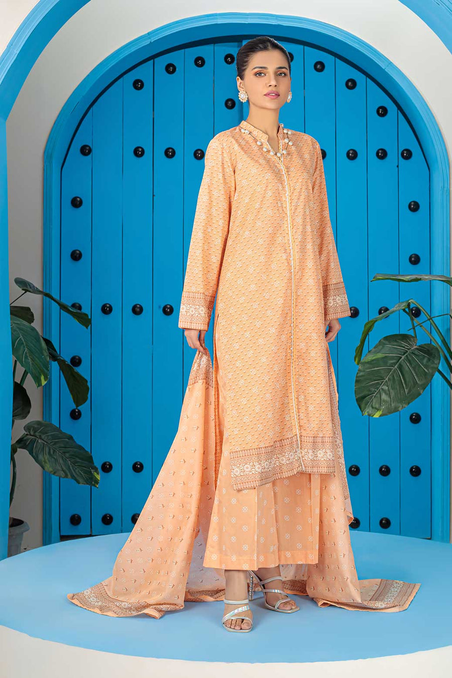 Bonanza Satrangi Rsr223p17 Green Eid Prints 2022 Online Shopping