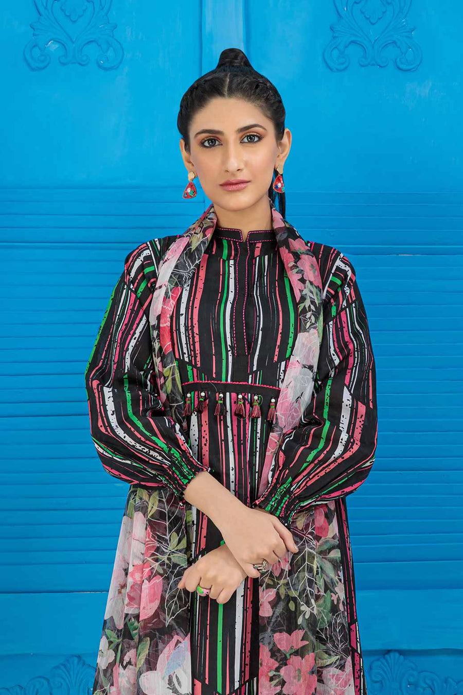 Bonanza Satrangi Rsr223p68 Black Eid Prints 2022 Online Shopping